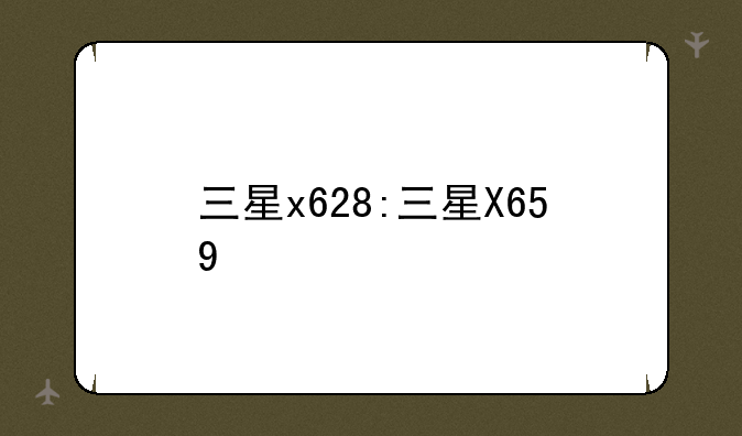 三星x628:三星X659
