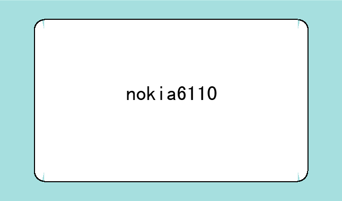 nokia6110